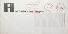 1976 Portugal Franquia Mecânica Do Hotel Altis - Maschinenstempel (EMA)