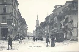 Bern - Spitalgasse Mit Dampftram           Ca. 1910 - BE Berne