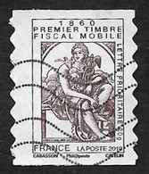 FRANCE  2010   - YT 207  -  Premier Timbre Fiscal Mobile - Oblitéré - KlebeBriefmarken