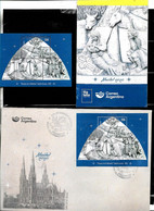 ARGENTINE,ARGENTINA 2020 RELIGION CHRISTMAS NAVIDAD NOEL NATAL WEIHNACHT BLOC S/SHEET COMBO MNH+FDC+BROCHURE COMBO - Unused Stamps