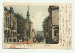 OLDENBURG - LANGESTRASSE 1902  VIAGGIATA   FP - Oldenburg