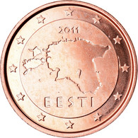 Estonia, 2 Euro Cent, 2011, Vantaa, BU, FDC, Copper Plated Steel, KM:62 - Estonie