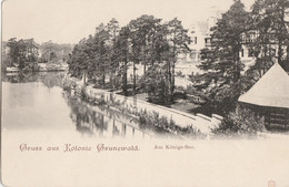 Germany - Berlin - Gruss Aus Kolonie Grunewald - Am Konigs - See - Grunewald