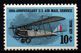 STATI UNITI - 1968 - 50th Anniv. Of Regularly Scheduled U.S. Air Mail Service - MNH - 3b. 1961-... Nuovi