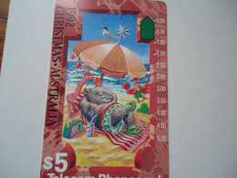 AUSTRALIA  USED CARDS   CHRISTMAS - Noel