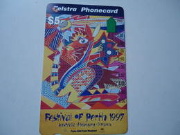 AUSTRALIA  USED CARDS  FESTIVAL - Culture