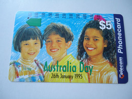 AUSTRALIA  USED CARDS  AUSTRALIA DAY - Cultura