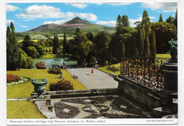 (RECTO / VERSO) IRELAND EN 1966- POWERSCOURT GARDENS AND SUGAR LOAF MOUNTAIN - BEAU TIMBRE - CPSM GF VOYAGEE - Wicklow
