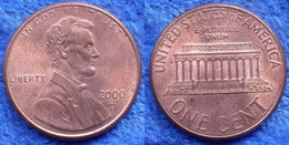 USA - 1 Cent 2000 KM# 201b America - Edelweiss Coins - Sonstige & Ohne Zuordnung