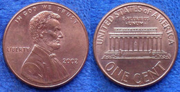 USA - 1 Cent 2002 KM# 201b America - Edelweiss Coins - Sonstige & Ohne Zuordnung