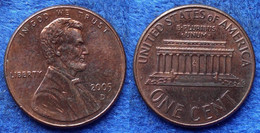 USA - 1 Cent 2005 D KM# 201b America - Edelweiss Coins - Sonstige & Ohne Zuordnung