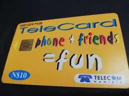 NAMIBIA    $10 PHONE FRIENDS = FUN    Fine Used       **4239** - Namibië