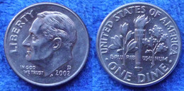 USA - 10 Cents 2002 D "Roosevelt Dime" KM# 195a America - Edelweiss Coins - Autres & Non Classés