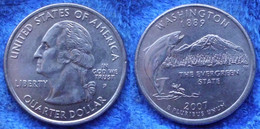 USA - Quarter Dollar 2007 P "Washington" KM# 397 America - Edelweiss Coins - Sonstige & Ohne Zuordnung