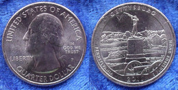 USA - Quarter Dollar 2011 P "Gettysburg - Pennsylvania" KM#494 - Edelweiss Coins - Sonstige & Ohne Zuordnung