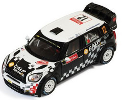 Mini John Cooper Works WRC - Galp - A. Araujo/M. Ramalho - 10th Monte-Carlo 2012 #12 - Spark - Spark