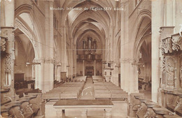 ¤¤  -  SUISSE   -   MOUDON  -  Carte-Photo De L'Intérieur De L'Eglise Du XIVe Siècle      -  ¤¤ - Moudon