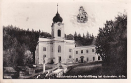 2295 - Österreich - Niederösterreich , Wallfahrtskirche Mariahilfberg Bei Gutenstein - Gelaufen - Gutenstein