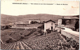 69 - CHIROUBLES -- Ses Coteaux Et Ses Vins Renolés - Route De Durbize - Chiroubles