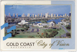 GOLD COAST Australia - City Of Vision,  Nice Stamp, Large Format, Surfers Paradise - Gold Coast