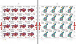 S. Tomè 2020, Year Of The Ox, 2sheetlets - Astrology