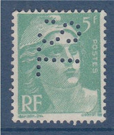 Marianne De Gandon 5f Perforé SL N°809 Neuf Sans Gomme - Unused Stamps