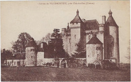 23  Chenerailles  Chateau De Villemonteix Pres Chenerailles - Chenerailles