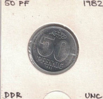 GDR Germany 50 Pfennig 1982 UNC - 50 Pfennig