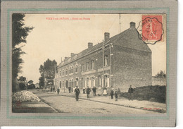 CPA - (62) VITRY-en-ARTOIS - Aspect De L'Hôtel Des Postes Et De Plusieurs Postiers En Uniforme En 1908 - Vitry En Artois