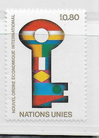 O.N.U. - GINEVRA - 1980 - ORDINE ECONOMICO - 0,800 FS - NUOVO MNH** (YVERT 88 - MICHEL 88) - Oblitérés