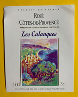 17346 - Rosé Côtes De Provence 1990 Les Calanques - Languedoc-Roussillon