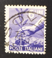 1945 - ITALIA  REPUBBLICA  -  DEMOCRATICA  -  VALORE LIRE 6  - USATO - Other & Unclassified