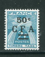 REUNION- Taxe Y&T N°37- Neuf Sans Charnière ** - Timbres-taxe