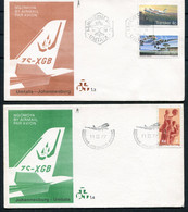 1977 South Africa / Transkei X 2 First Flight Covers Johannesburg / Umata - Luchtpost