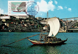 1981 Portugal Barcos Dos Rios Portugueses - Cartes-maximum (CM)