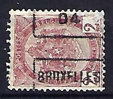 Belgium 1893  Precancel 2c (o) Mi.60 (04 Bruxelles) - Rolstempels 1900-09