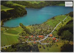 Flugaufnahme Campingplatz Und Naturstrandbad Türlersee Hausen Am Albis - Hausen Am Albis 