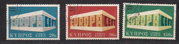 Cept 1969 Chypre Cyprus Yvertn° 311-313 (°) Oblitéré - 1969