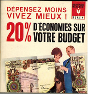 Marabout Flash N°195 - Dépensez Moins Vivez Mieux! 20% D'économies Sur Votre Budget (1965) - Boekhouding & Beheer