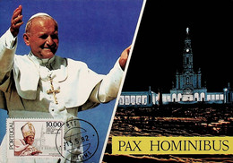 1982 Portugal Visita A Portugal De Sua Santidade O Papa João Paulo II - Cartes-maximum (CM)