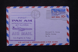 ETATS UNIS - Entier Postal 1er Vol Los Angeles / Tokyo En 1959 - L 81952 - 1941-60