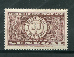 SENEGAL- Taxe Y&T N°26- Neuf Avec Charnière * (gomme Altérée) - Timbres-taxe