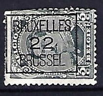 Belgium 1915-22  Precancel 3c (o) Mi.115  (22 Bruxelles) - Roulettes 1920-29