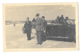 COGNAC (16) Photographie Format CPA Visite Général De Gaulle Au Camp Après La Libération - Cognac