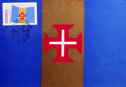 1983 Portugal (Madeira) Bandeira Da Região Autónoma Da Madeira - Cartes-maximum (CM)
