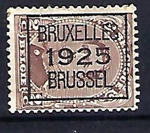 Belgium 1915-22  Precancel 2c (o) Mi.114 ( Bruxelles 1925) - Roller Precancels 1920-29