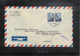 Turkey 1949 Interesting Airmail Letter - Sonstige & Ohne Zuordnung