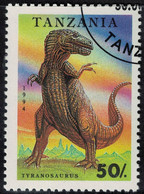 Tanzanie 1994 Oblitéré Used Animaux Préhistoriques éteints Dinosaure Tyranosaurus Tyrannosaure SU - Tanzania (1964-...)