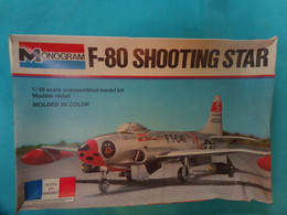 Maquette Plastique Monogram 1/48   Ref 5404 F-80 SH00TING STAR - Aviones