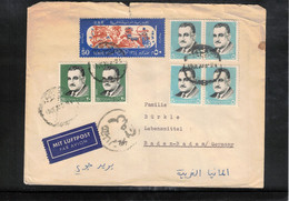 Egypt 1970 Interesting Airmail Letter - Storia Postale